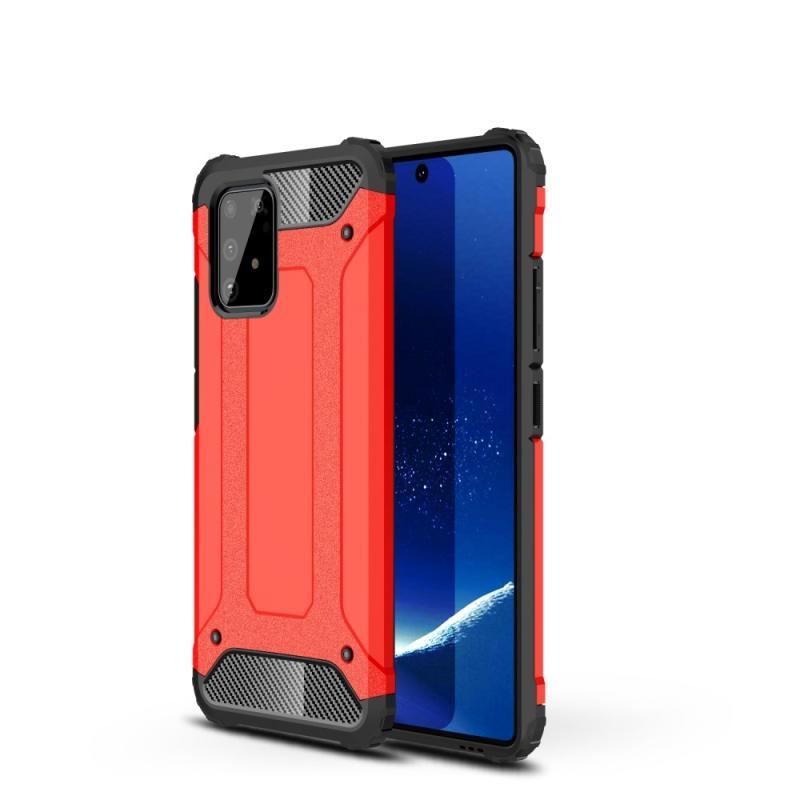 Samsung Galaxy S10 Lite Hybrid Cover - Rød Beskyttelse