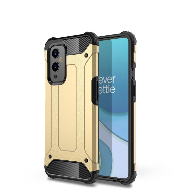 OnePlus Armor Guard Hybrid Cover i Guld - Stærk Beskyttelse