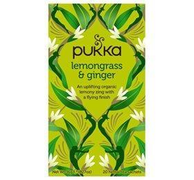 Pukka Te Lemongrass & Ingefær - 20 Breve Teoplevelse