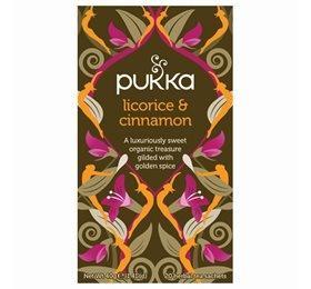 Pukka Te Lakrids & Kanel - Økologisk Te, 20 Breve