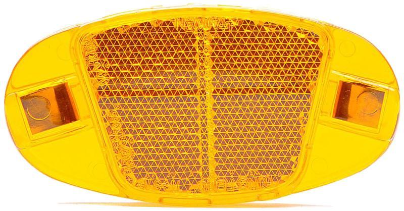 Klassisk Orange Refleks til Cykelhjul fra Bikepartner