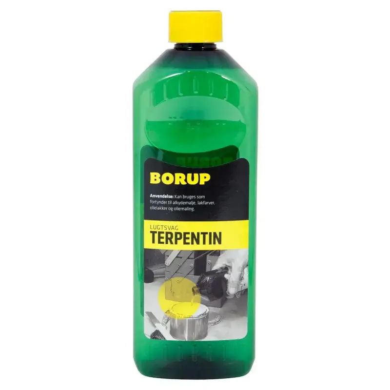 Terpentin Lugtsvag ½ Liter - Effektiv fortynder til malerarbejde