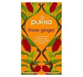 Pukka Te - Three Ginger Økologisk Te, 20 Breve