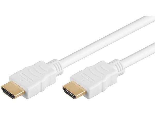 Goobay HDMI Kabel 10 M, Type A, 10.2 Gbit/s, Hvid