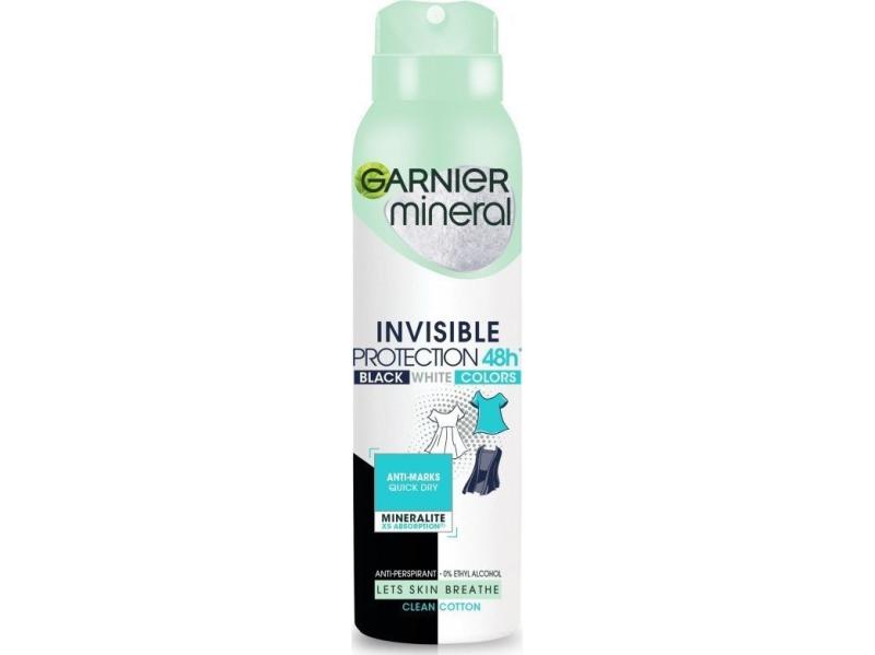 _invisible Protection 48h Clean Cotton Women Deo Spray 150ml fra Garnier
