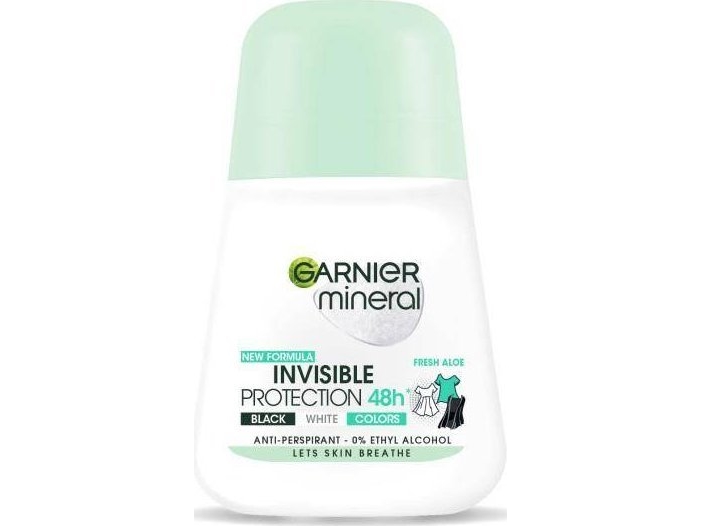 _invisible Protection 48h Women Roll On Antyperspirant W Kulkce Fresh Aloe 50ml fra Garnier